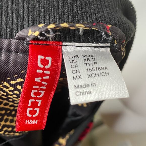 H & M Divided Retro-look  Bomber Jacket - Picture 7 of 7